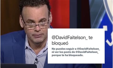 Od N Ciani Vuelve A Exhibir A David Faitelson Me Has Mandado Mensajes