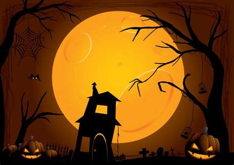 Free Halloween Wallpaper Background Vector for Free Download | FreeImages