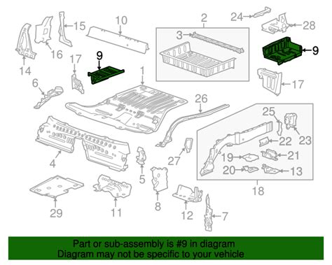 Cadillac Cts Floor Extension Gmpartsdirect