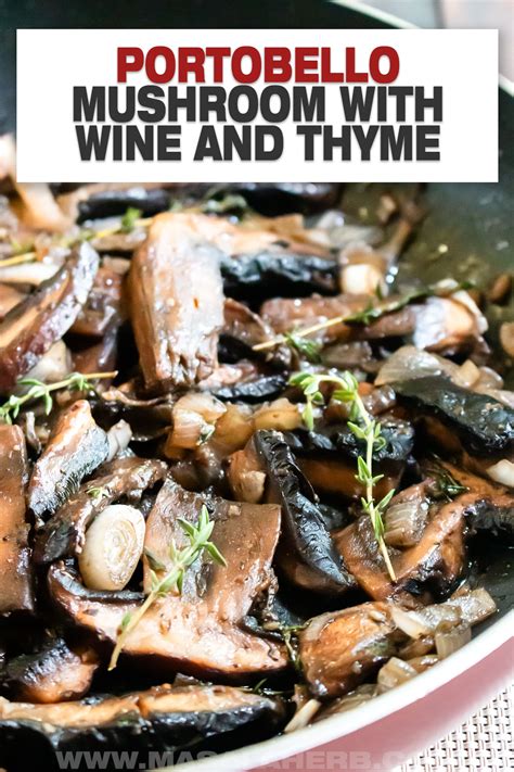 how to cook a portobello mushroom on the stove
