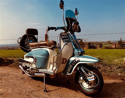 Lambretta 1962 TV 175 Mod Scooter Lambretta Scooter Moped Old London