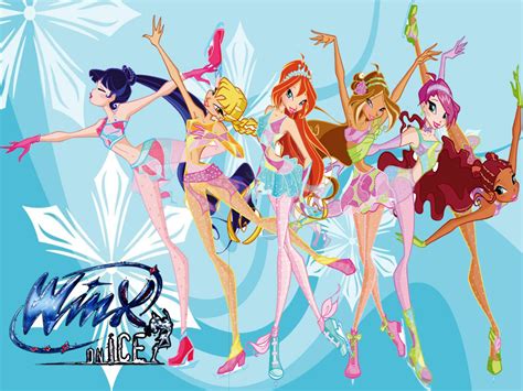 Winx On Ice The Winx Club Fairies Wallpaper 36765843 Fanpop