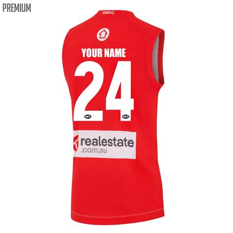 Personalised Sydney Swans Guernsey Your Jersey