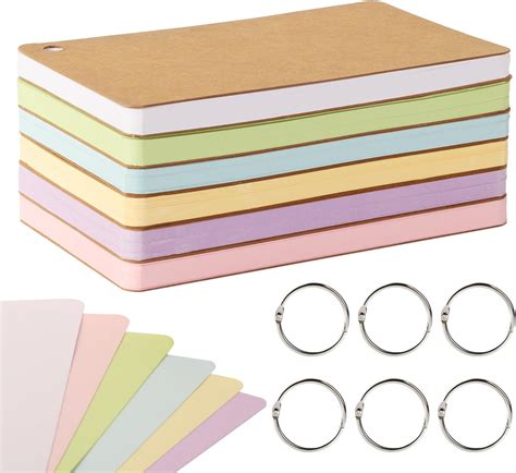 Amazon Ctosree 3000 Pcs Colorful Index Cards 2 X 3 Flash Cards