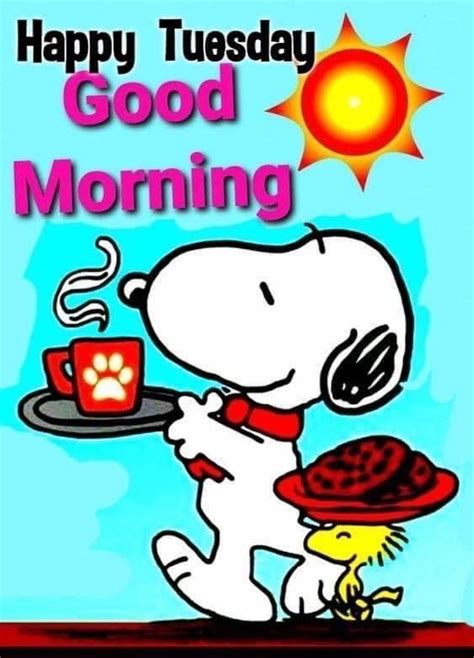 Good Morning Snoopy Tuesday D