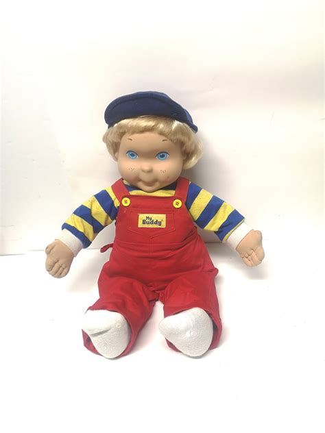 Vintage Rare 1980s My Buddy Doll Blonde Hair Blue Eyes Etsy