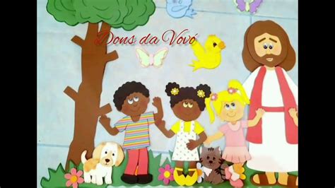 Recurso Visual Infantil Deixai Vir A Mim As Criancinhas Youtube