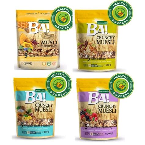 Jual Bakalland Ba Crunchy Muesli Gr Sereal Fruits Forest Nuts