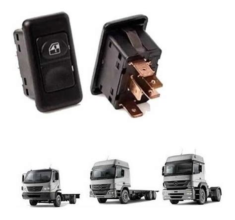 Comprar Interruptor Vidro Eletrico Mercedes Accelo Atego Axor Actros