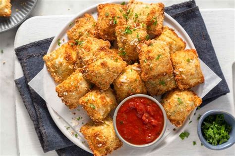 Recette facile de ravioli croustillants à la friteuse à air chaud