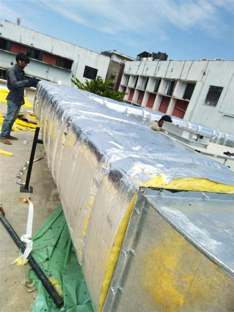 Gi Duct Erection Galvanized Iron Ducting Services For Exhaust Tamilnadu At Rs 250square Meter