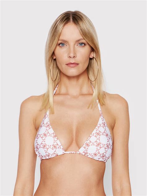 Guess Bikini Oberteil E2GJ30 MC04R Weiß Modivo de