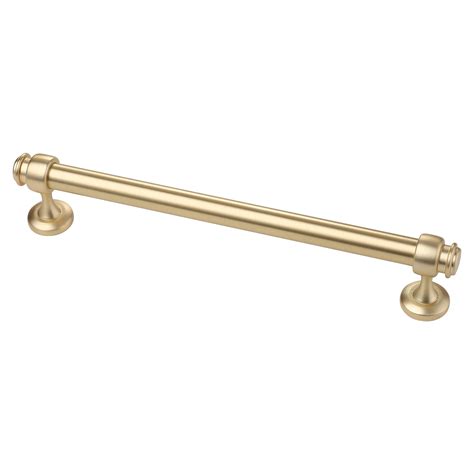 Alzassbg 5 Pack Brushed Gold Cabinet Pulls 7 Inch 177 8mm Hole