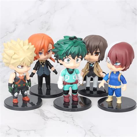 5pcsset My Hero Academia Pvc Figures Toys 10cm My Hero Academia Store