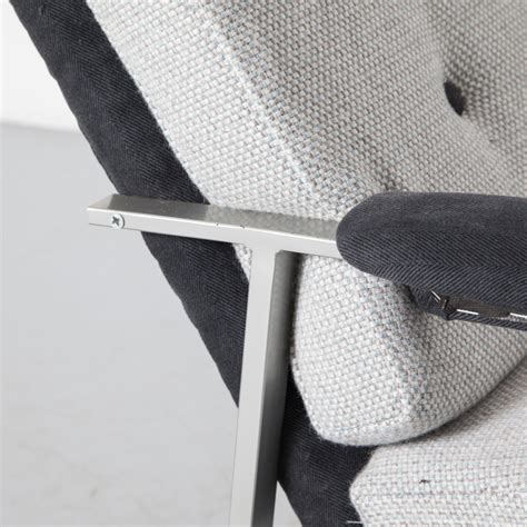 High Armchair New Grey Upholstery Rob Parry Neef Louis Design Amsterdam