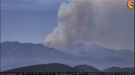 Vista Fire Scorches More Than 1000 Acres Prompts Smoke Advisories