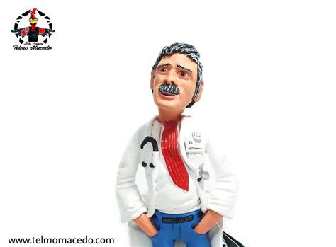 Ceramic Doctor Figure Male doctor figurine with stethoscope | Etsy ...