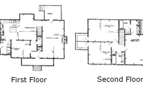 House Floor Plans Bedroom Bath Story Home Designs Jhmrad