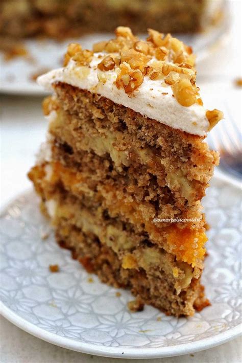 Bolo De Nozes Recheado F Cil Sem Gl Ten Sem Lactose Receitas