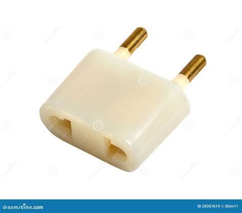 Electrical Plug Adapter stock image. Image of voltage - 28357619