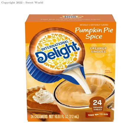 041271025774 International Delight Pumpkin Pie Spice Coffee Creamer