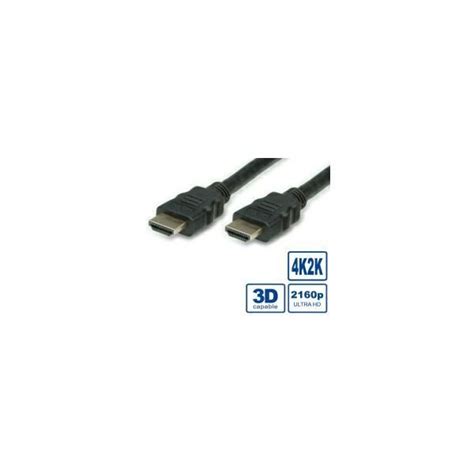 Hdmi Ultra hd kabel sa mrežom m m crni 5 0m PC Shop Akcija