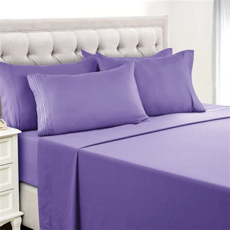 Lux Decor Collection 3 Piece Deep Pocket Bedroom Bed Sheet Set Twin