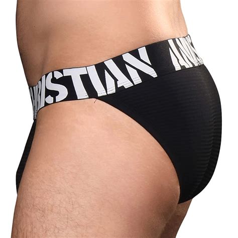 Andrew Christian Slip Tanga Almost Naked City Noir INDERWEAR