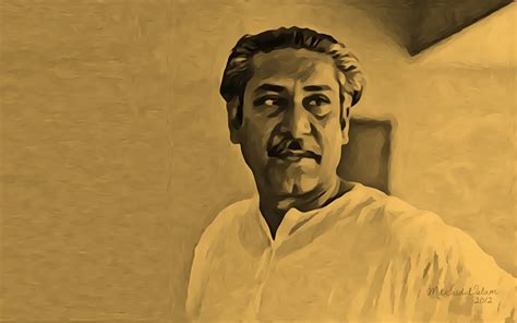 Portrait Of Bangabandhu Sheikh Mujibur Rahman By Md Saidul Islam By Md