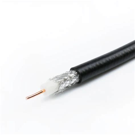 Copper Conductor Solid Pe Rg6 Coaxial Cable For Cctv Security Buy Rg6