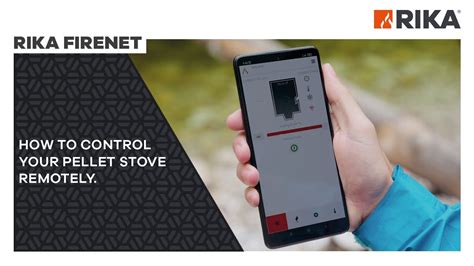 Rika Firenet How To Control Your Pellet Stove Remotely En Youtube