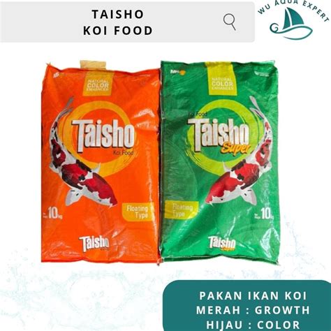 Jual Special Promo REPACK 1 Kg PAKAN KOI TAISHO TSH Dan TSP 125 Mm