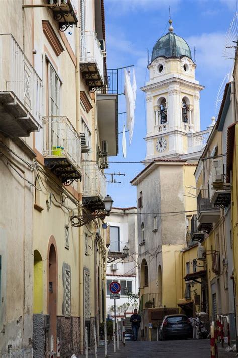 Bacoli - Church of St. Anne Jesus and Mary Stock Photo - Image of trees, castle: 121475716