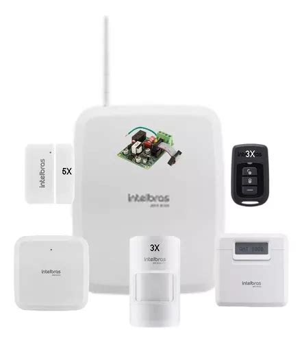 Alarme Intelbras Amt Wifi S Fio Sensor Mag Infra