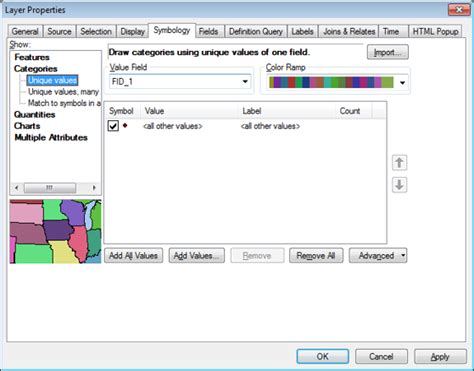 Including Labels In Map Legend And Point Symbology Of Arcgis For