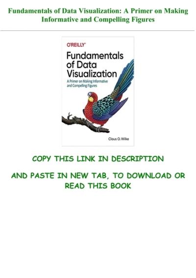 Read PDF Fundamentals Of Data Visualization A Primer On Making