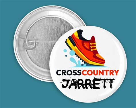 Personalized Sports Pins Personalized Cross Country Pins Cross