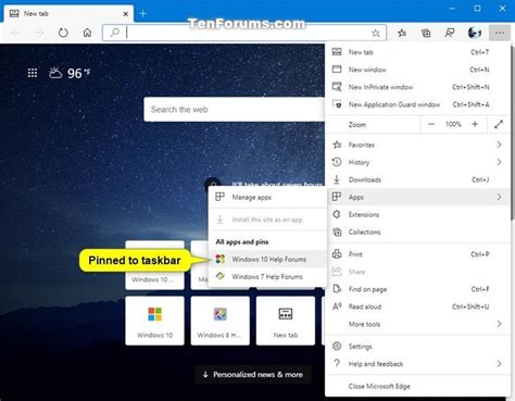 Remove Microsoft Edge From Start Menu Dadcross