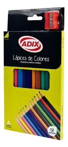 Lápices De Colores Jumbo 12u Con Sacapuntas Matekids