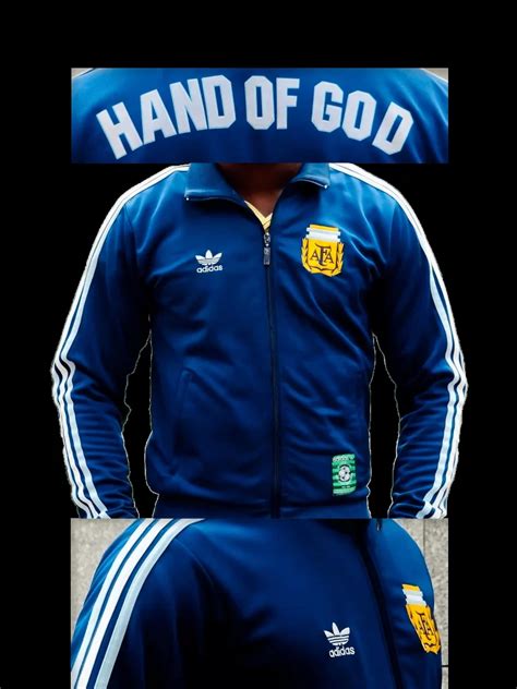 Men S 2006 Argentina 86 Hand Of God TT By Adidas Soaring EnLawded