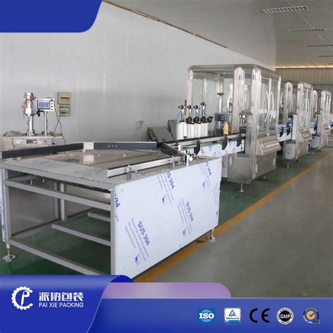 Desodorante Aerosol Piston Pump Filling Capping Crimping Labeling Line