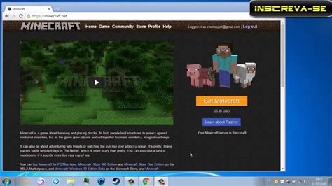 Tutorial Como Ter Uma Conta De Minecraft Original Funciona Youtube