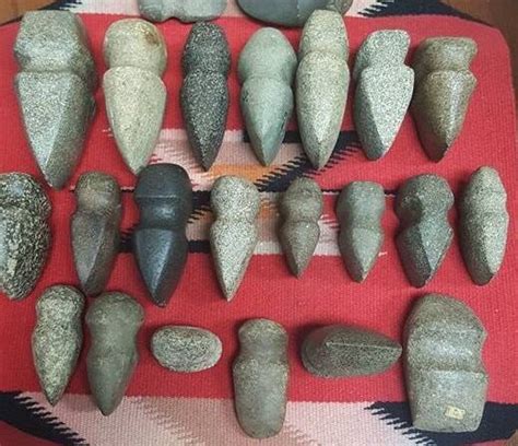 Ancient Native American stone axes. | Native american tools, Indian ...