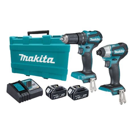 Makita 18v Lxt Sub Compact Brushless 2 Piece Hammer Drill Driver