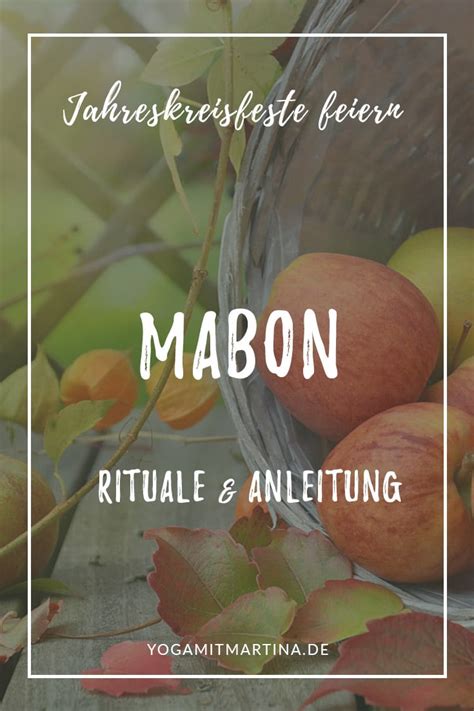 Mabon Jahreskreisfest Rituale Und Anleitung Jahreskreisfeste Feiern