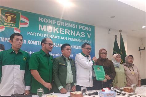 Ppp Diprediksi Tidak Akan Pecah Karena Pemilihan Ketum Baru Antara News