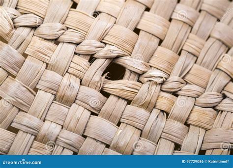 Straw Hat Texture Close Up Macro Photography Stock Photo Image Of