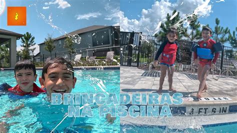 Dia Divertido Na Piscina Em Orlando Os Damazinhos Youtube