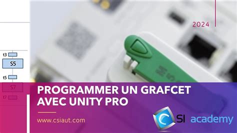 PROGRAMMER UN GRAFCET AVEC UNITY PRO YouTube