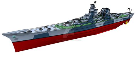 Ww2 Battlecruiser By Scryer117 On Deviantart